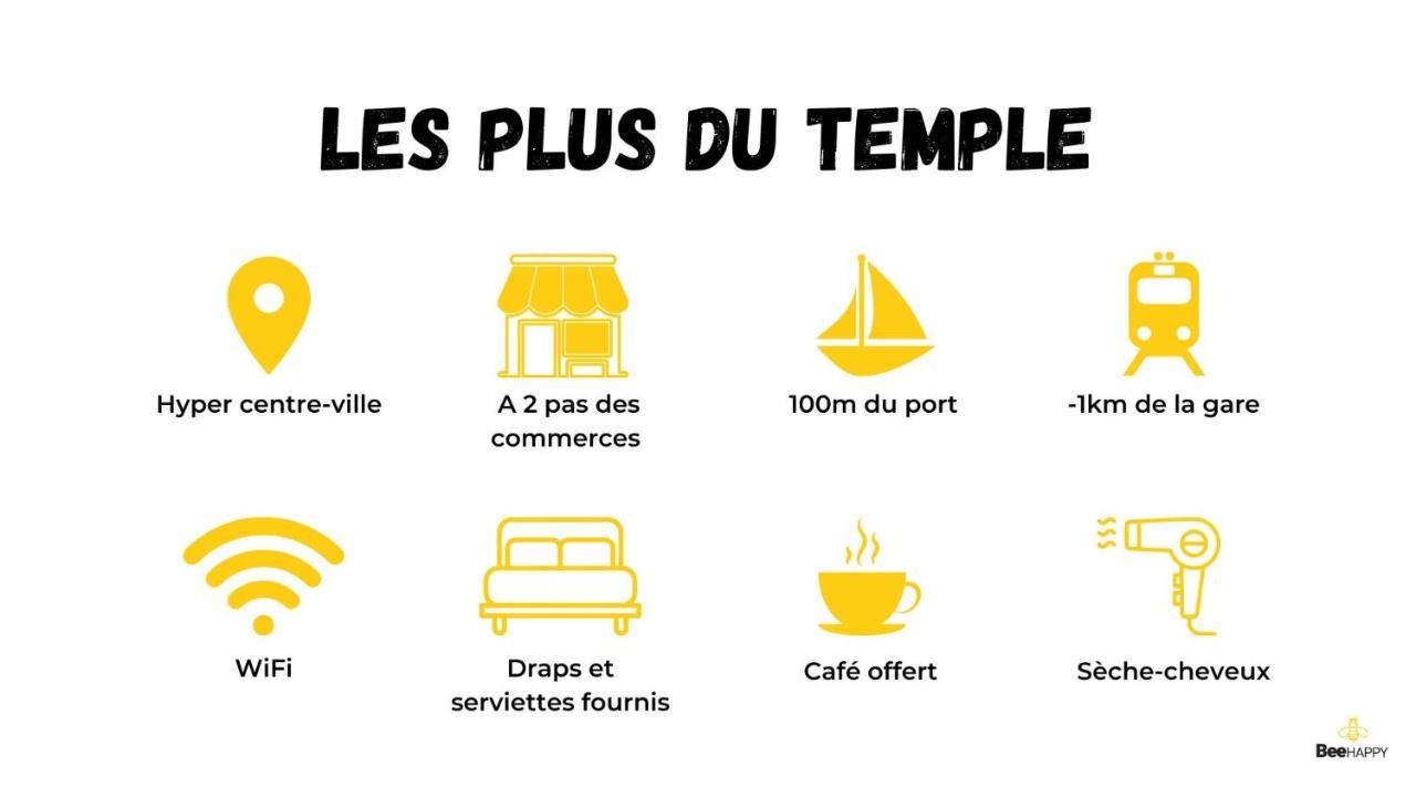 라로셸 Le Temple De La Rochelle 아파트 외부 사진